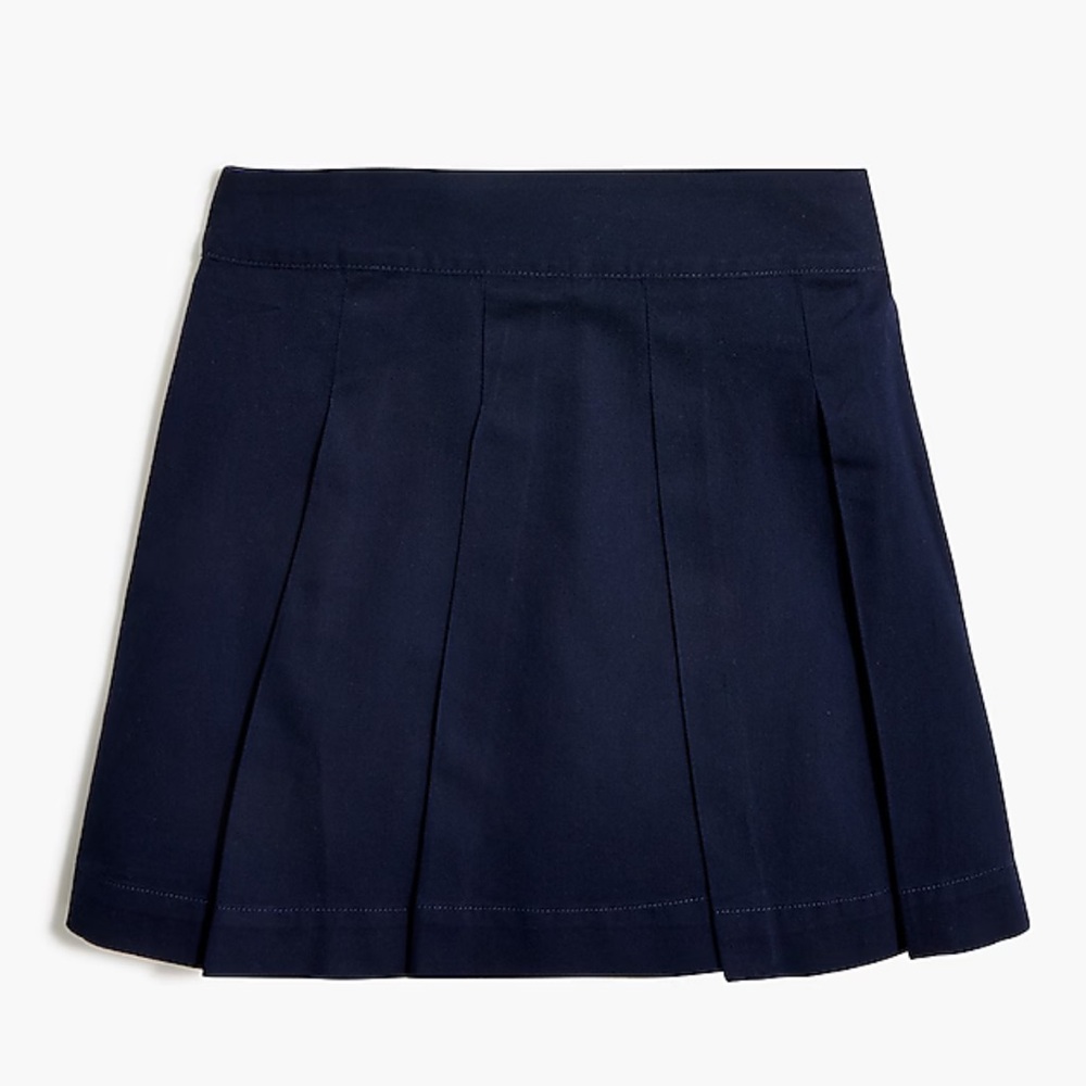 NWT J.Crew Crewcuts Girls' cotton twill skort